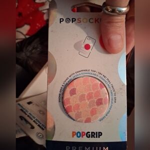 PopSocket Shimmering Pink and Peach